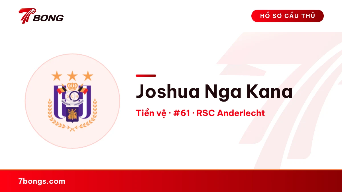 Joshua Nga Kana — RSC Anderlecht