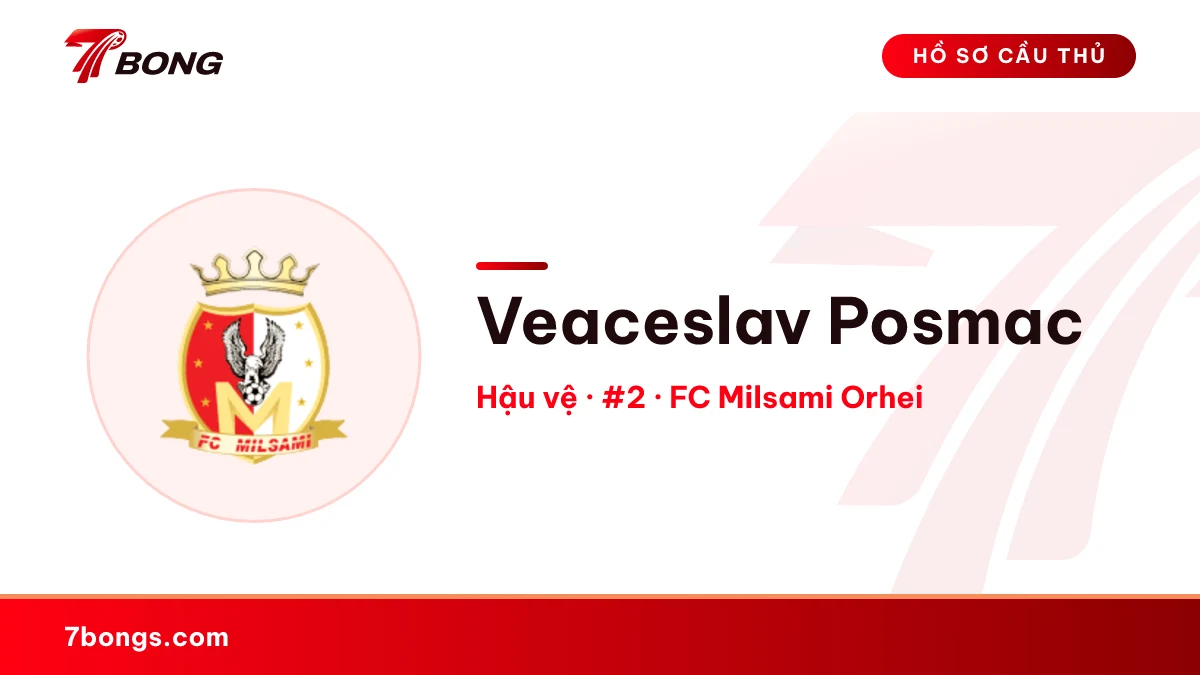 Veaceslav Posmac — FC Milsami Orhei
