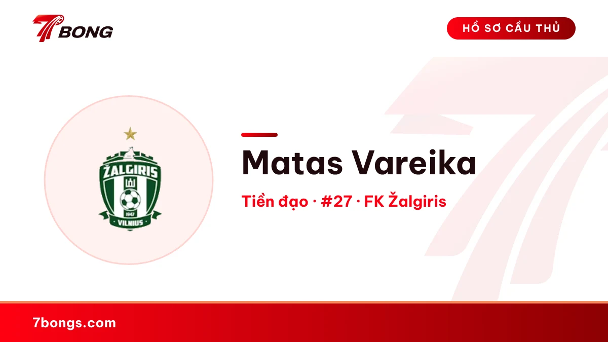 Matas Vareika — FK Žalgiris