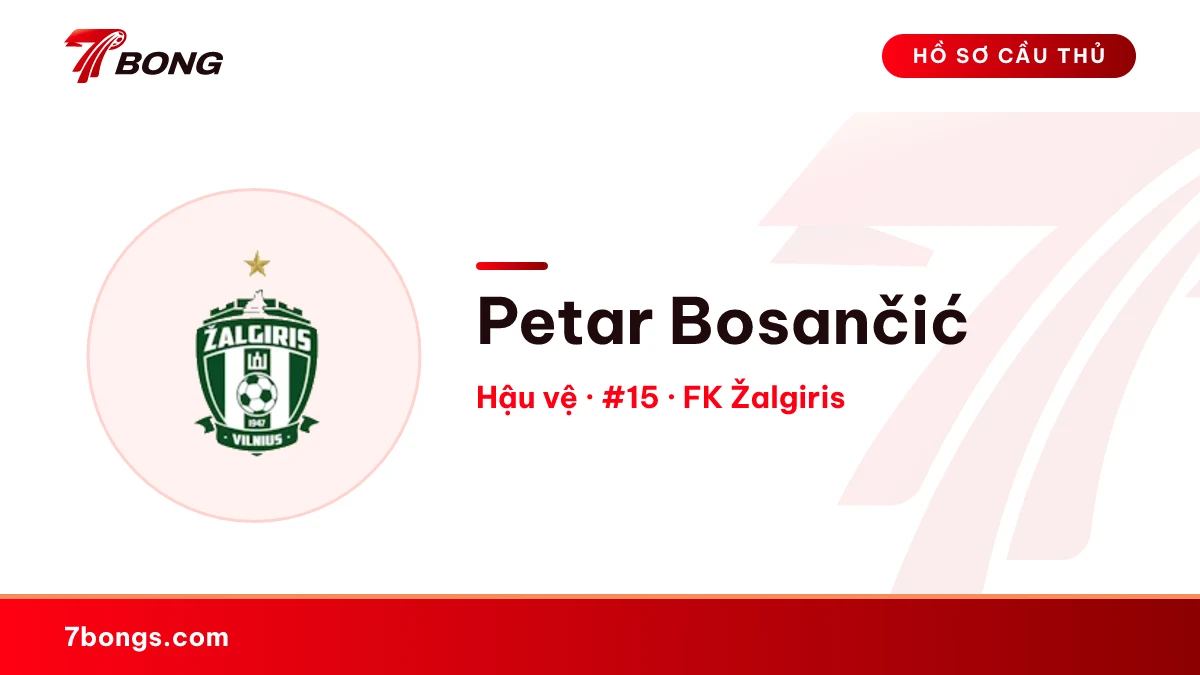 Petar Bosančić — FK Žalgiris