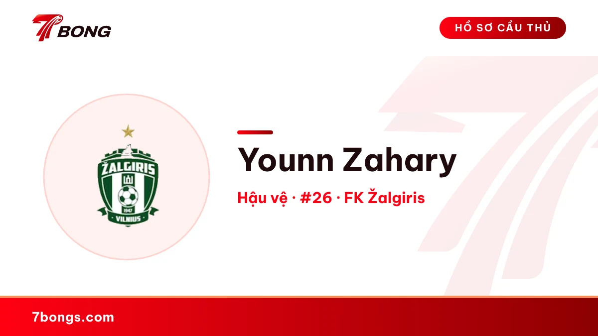 Younn Zahary — FK Žalgiris