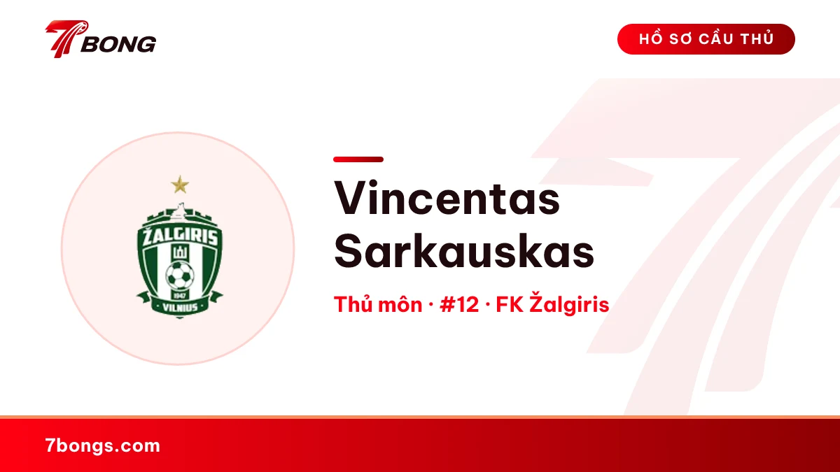 Vincentas Sarkauskas — FK Žalgiris