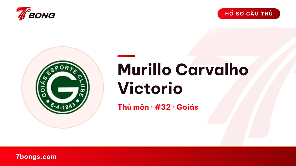 Murillo Carvalho Victorio — Goiás