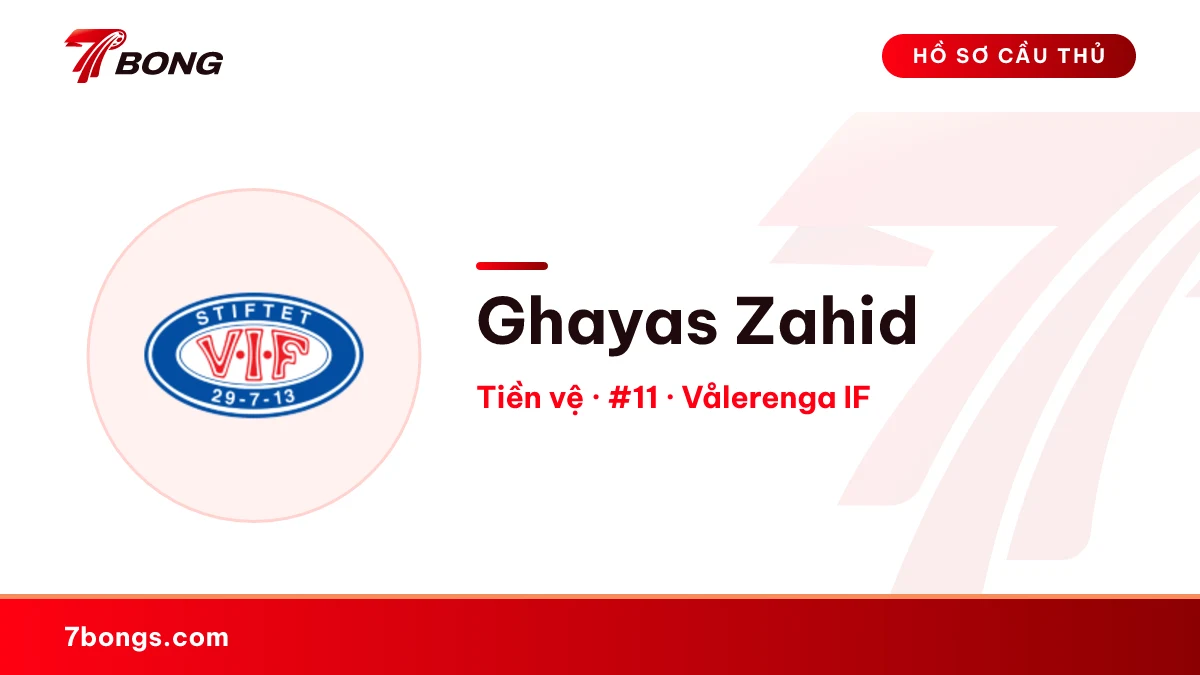 Ghayas Zahid — Vålerenga IF