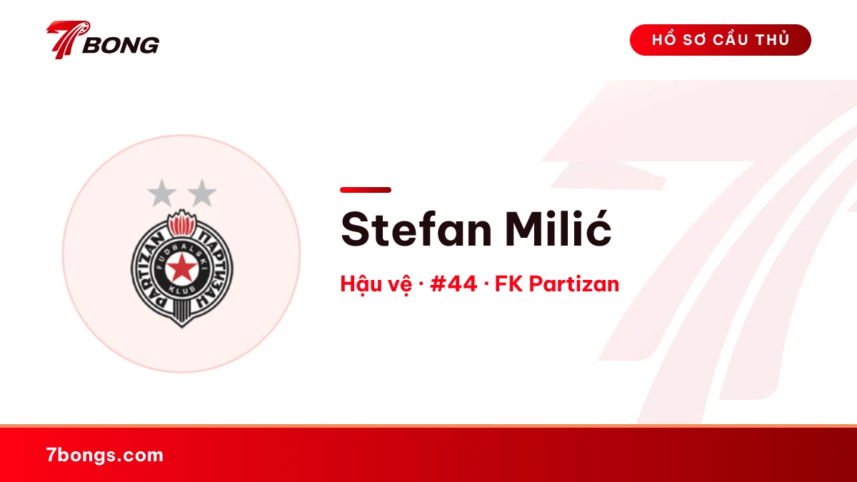 Stefan Milić — FK Partizan