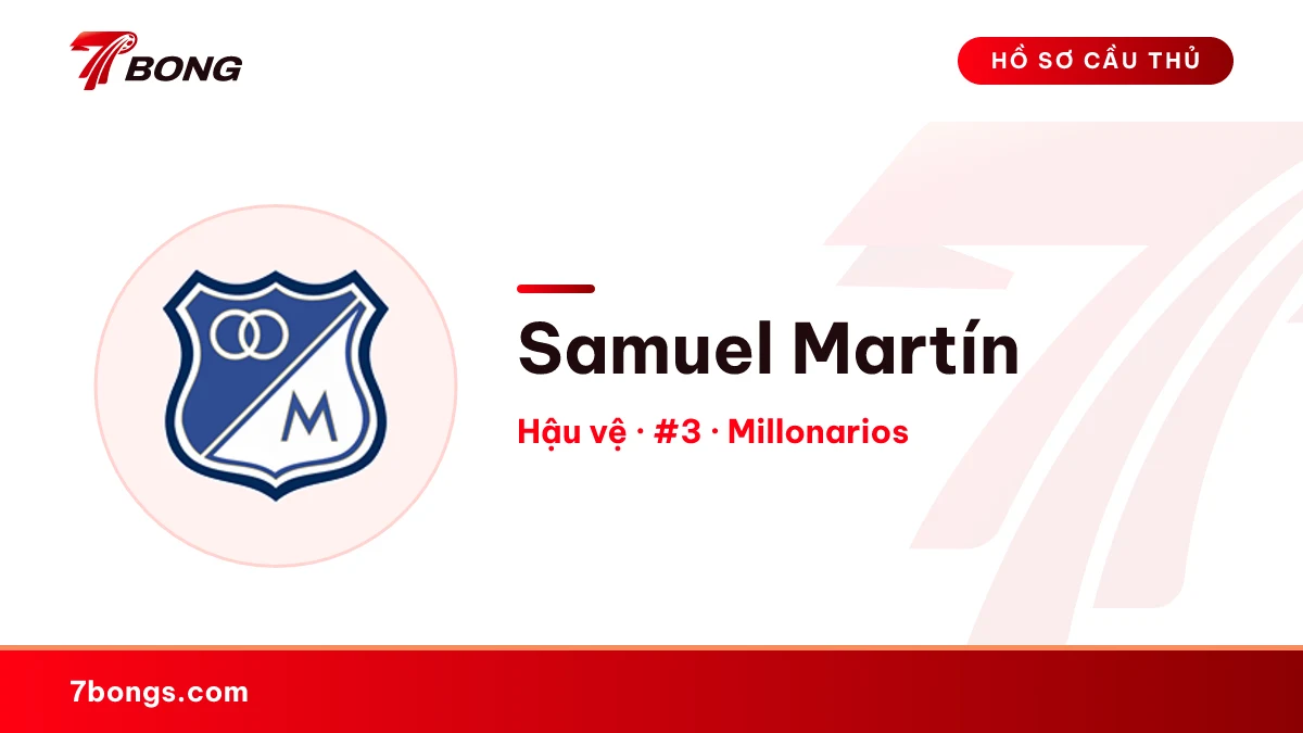 Samuel Martín — Millonarios