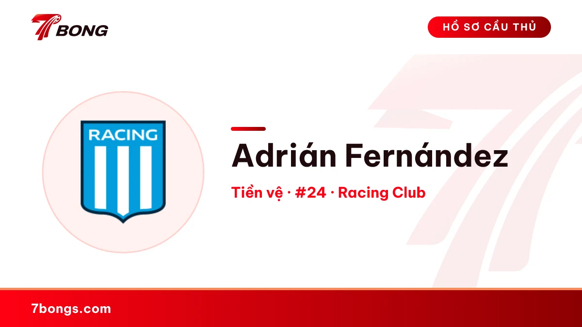 Adrián Fernández — Racing Club