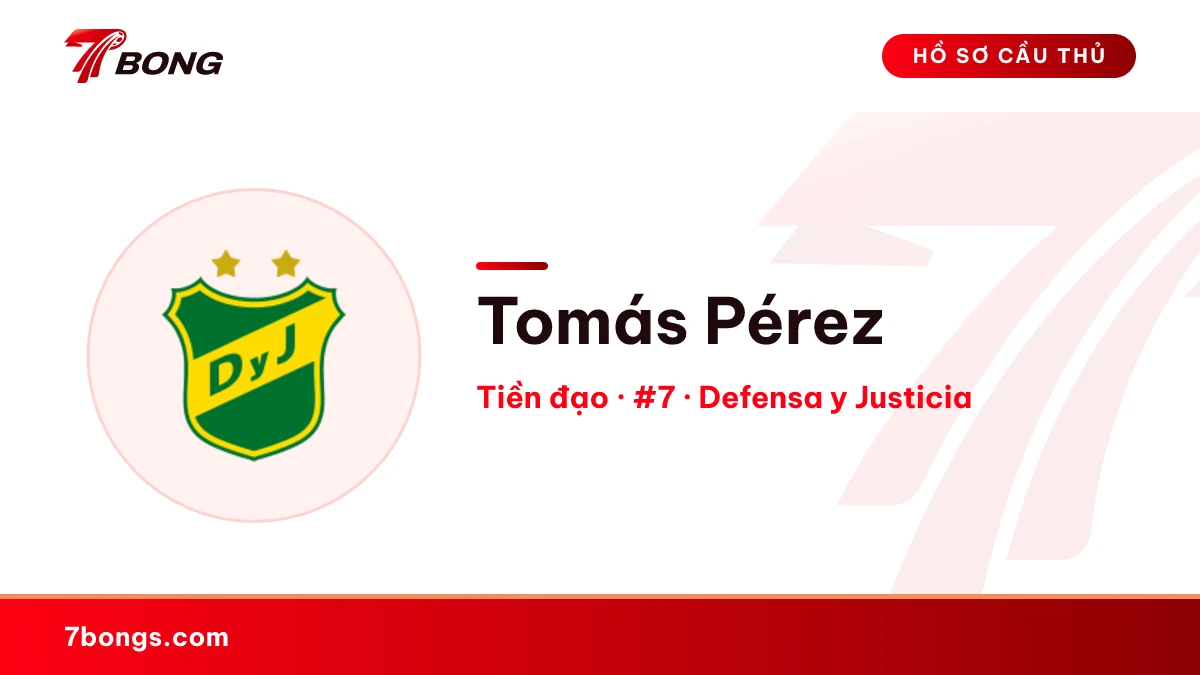 Tomás Pérez — Defensa y Justicia