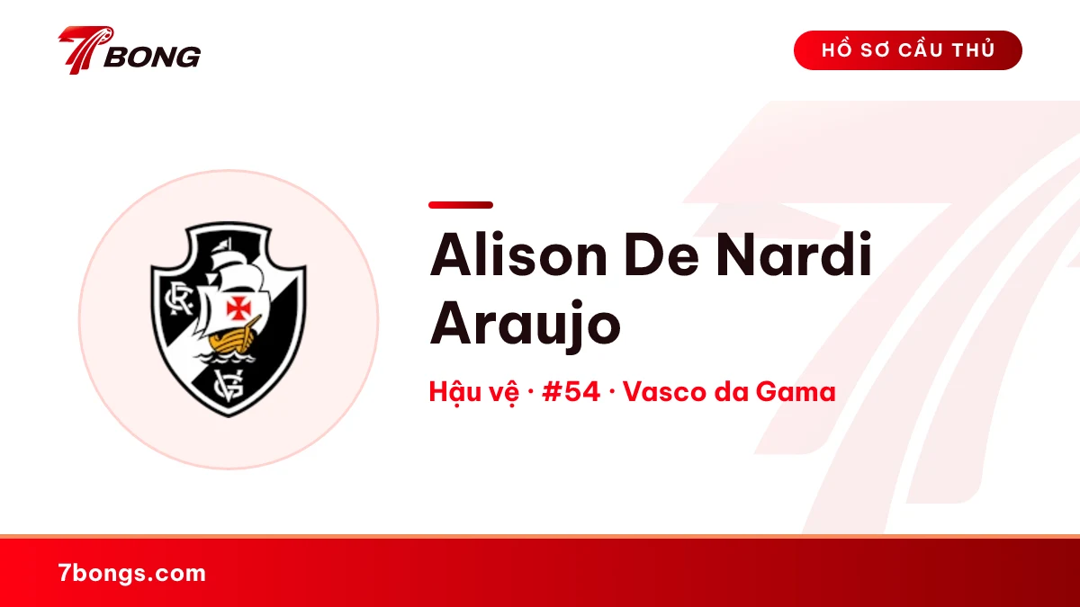 Alison De Nardi Araujo — Vasco da Gama