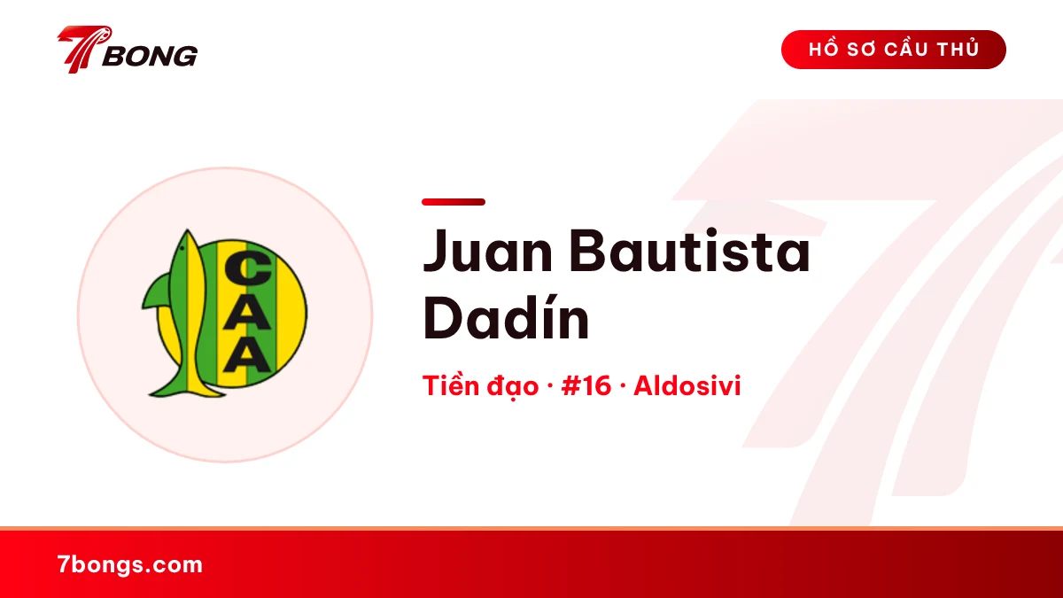 Juan Bautista Dadín — Aldosivi