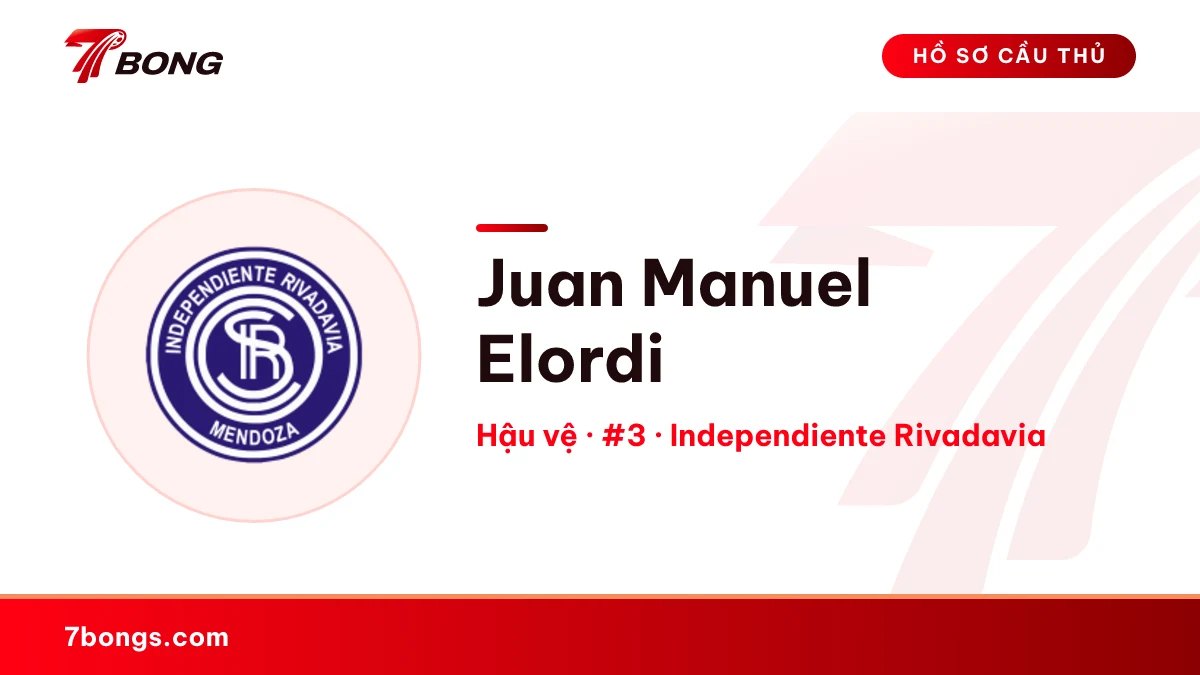Juan Manuel Elordi — Independiente Rivadavia