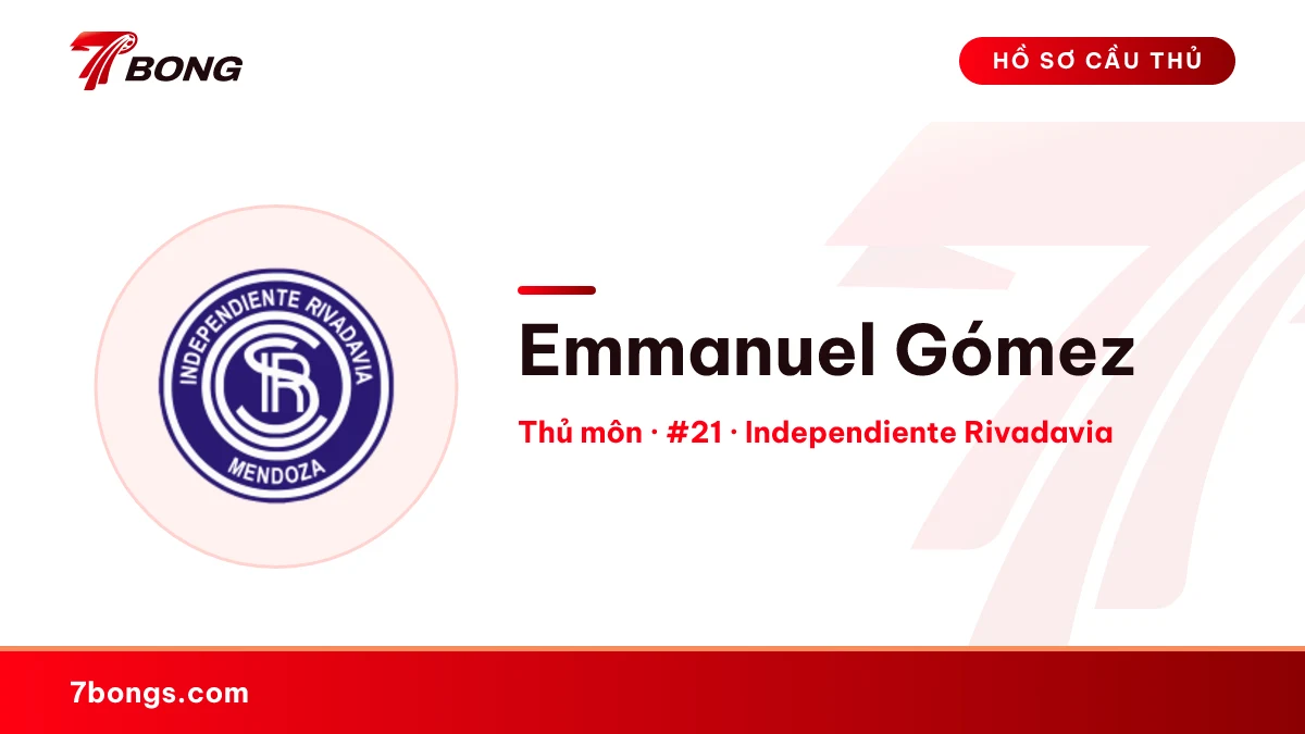 Emmanuel Gómez — Independiente Rivadavia