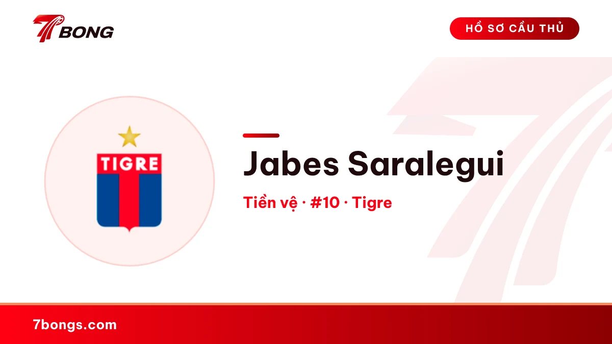 Jabes Saralegui — Tigre