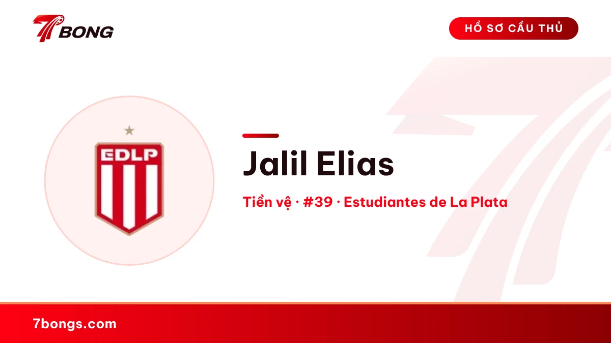 Jalil Elias — Estudiantes de La Plata
