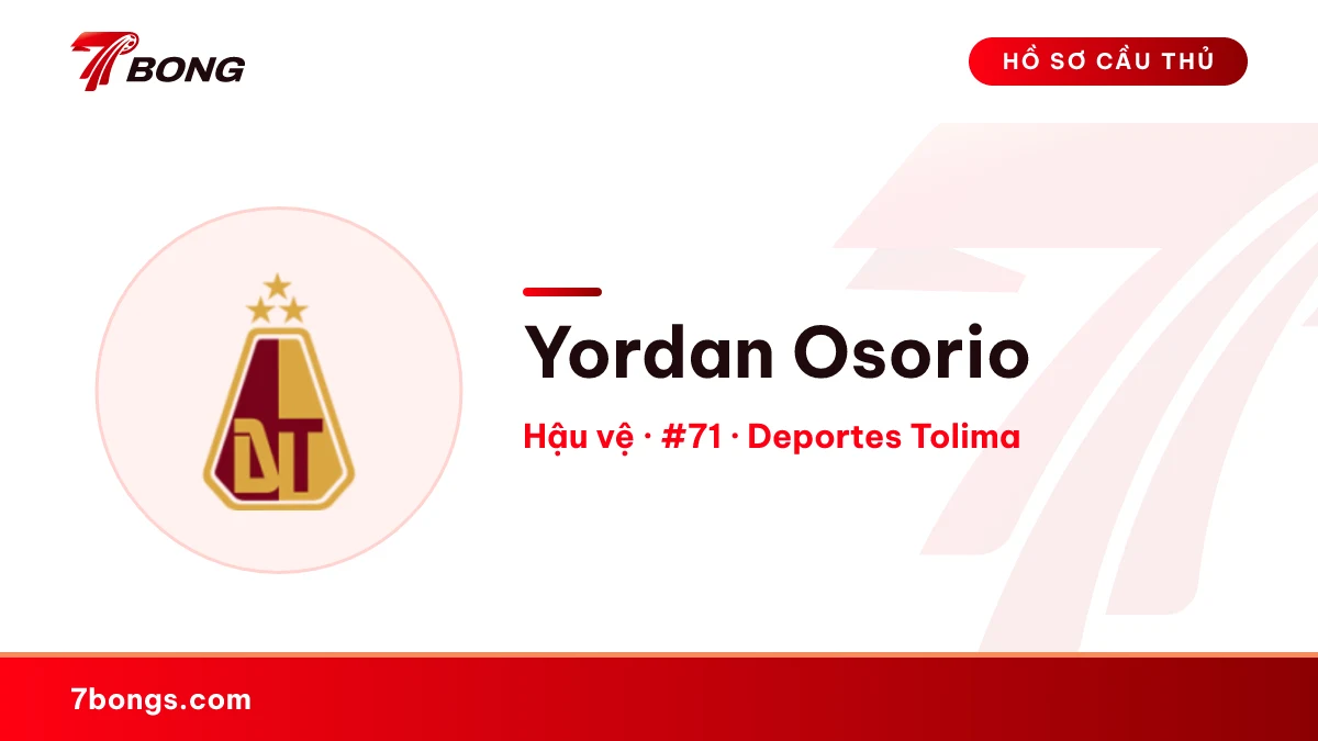 Yordan Osorio — Deportes Tolima