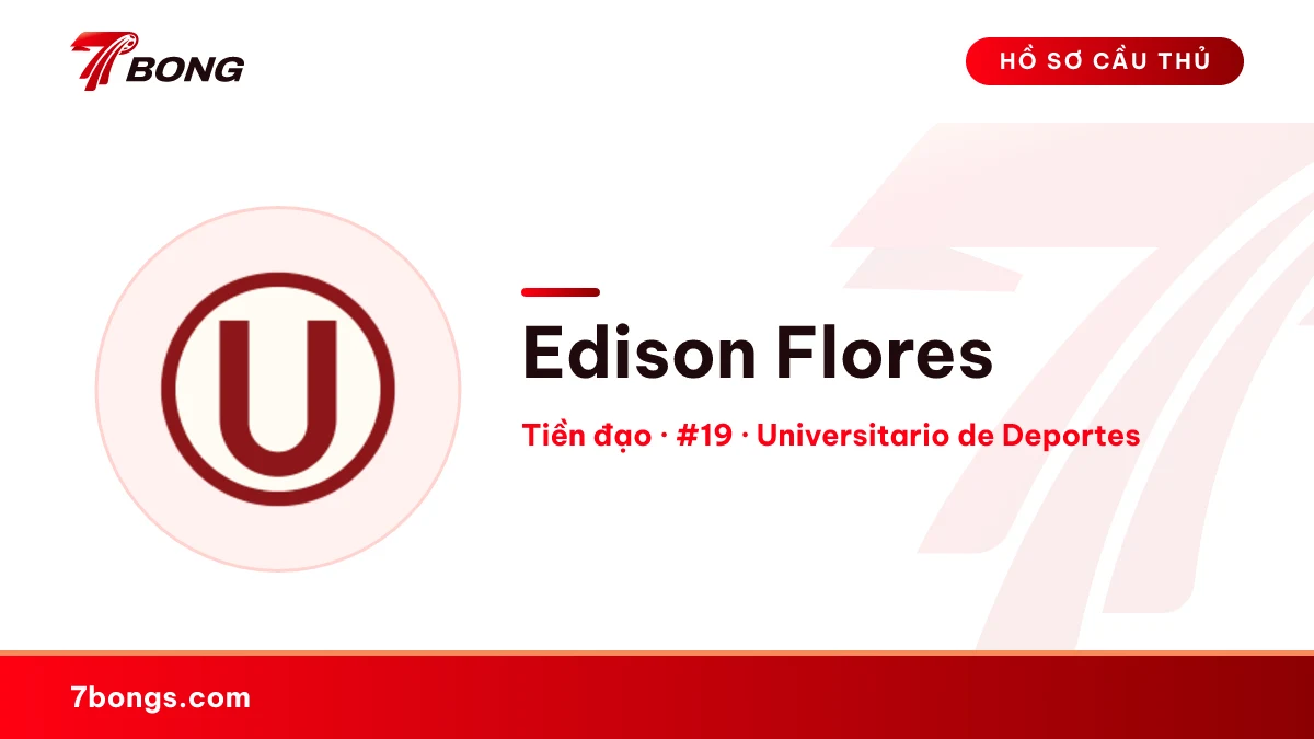Edison Flores — Universitario de Deportes