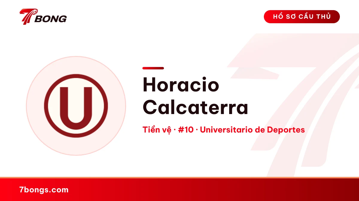 Horacio Calcaterra — Universitario de Deportes