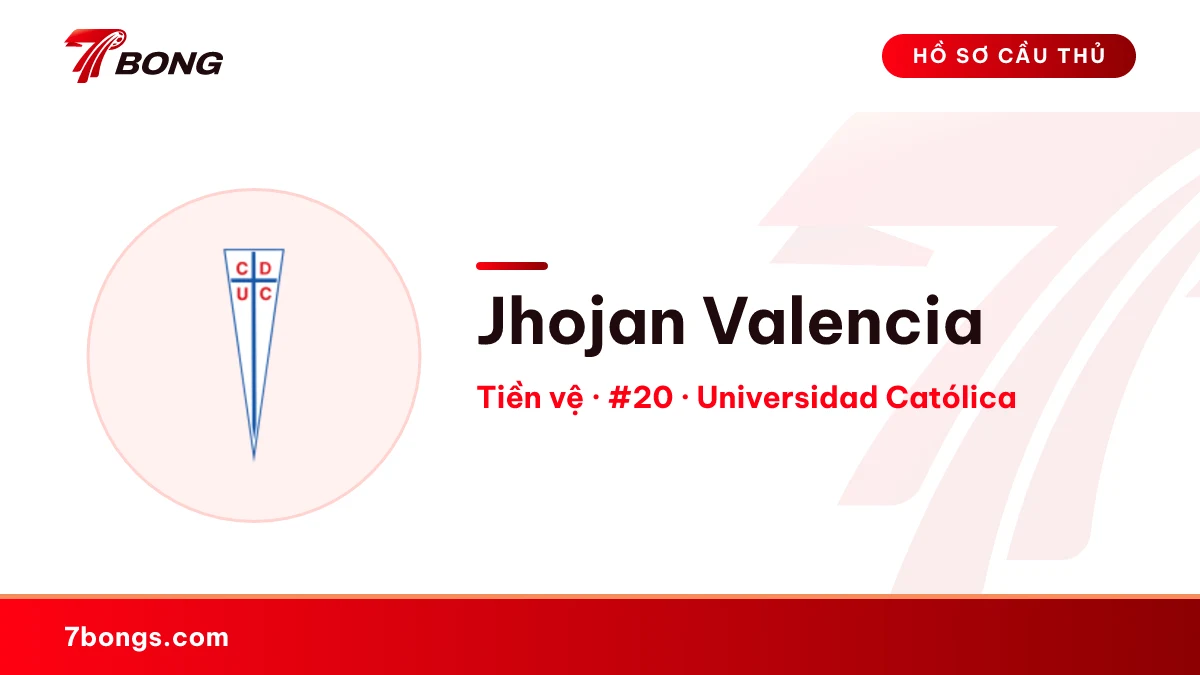 Jhojan Valencia — Universidad Católica
