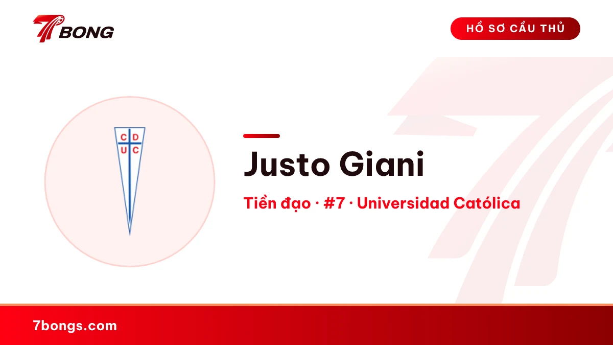 Justo Giani — Universidad Católica