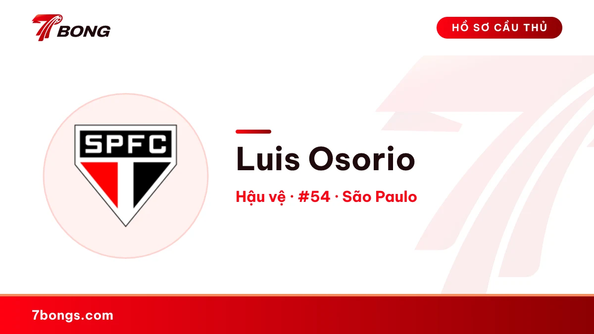 Luis Osorio — São Paulo