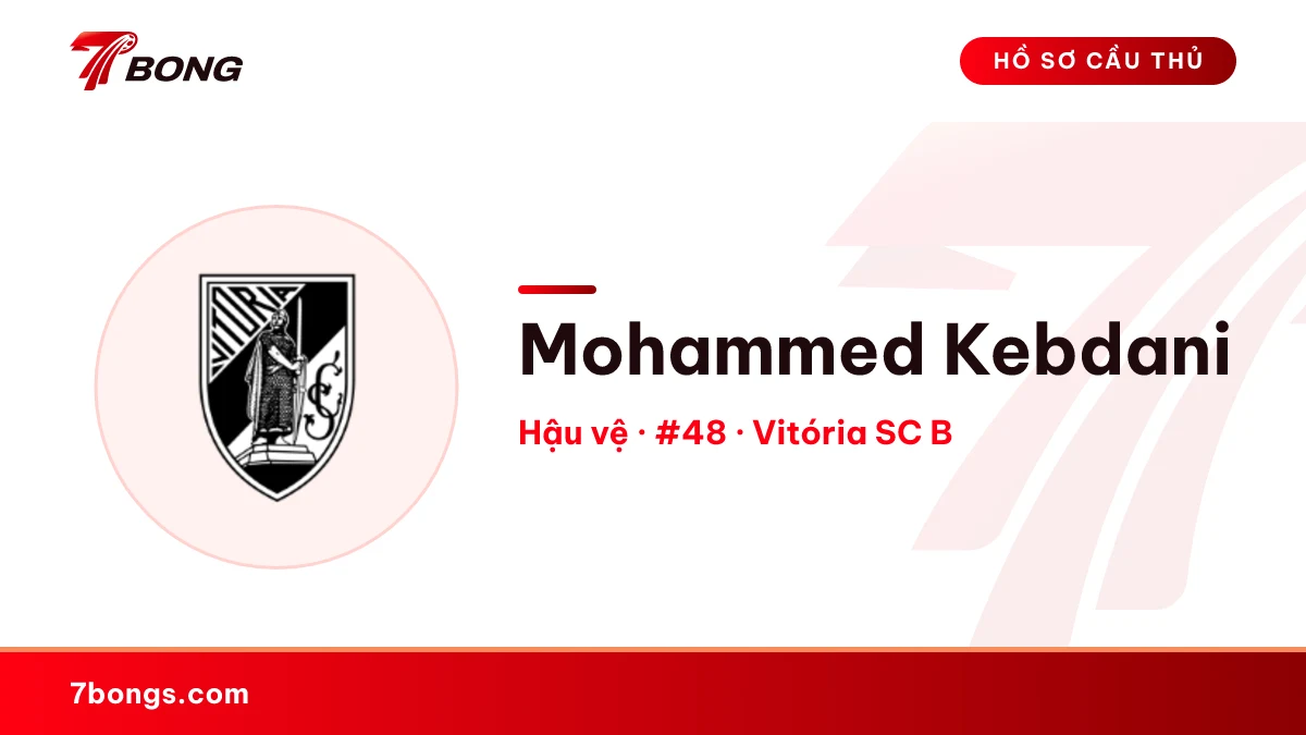 Mohammed Kebdani — Vitória SC B