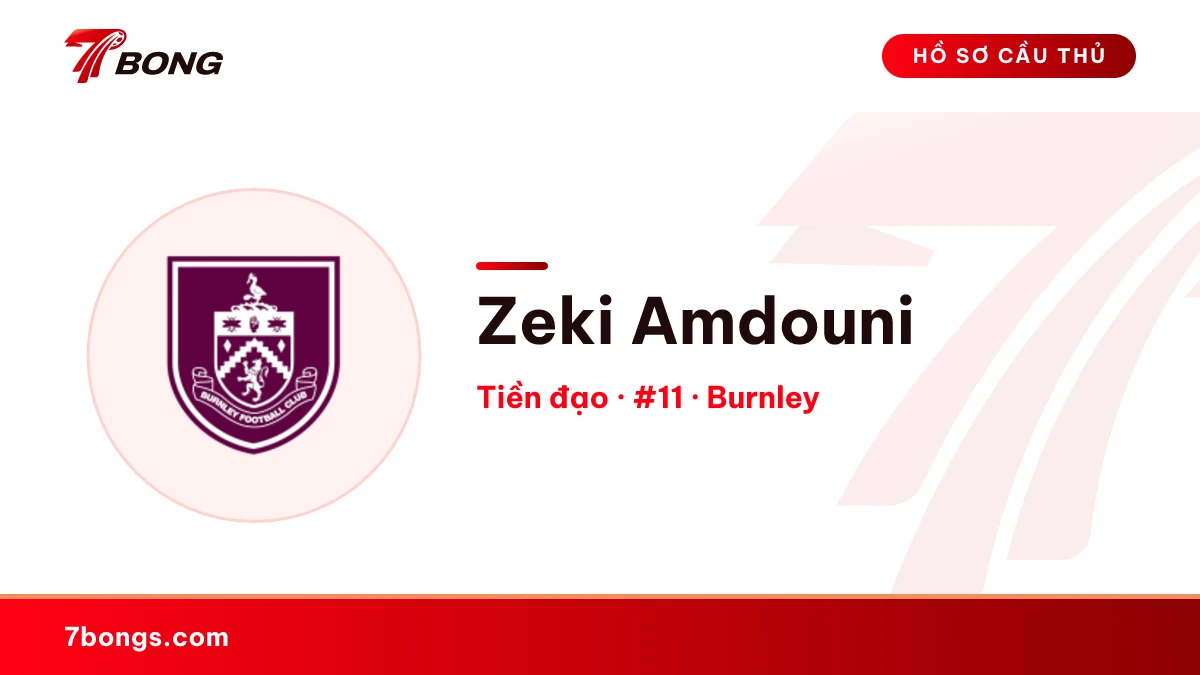Zeki Amdouni — Burnley