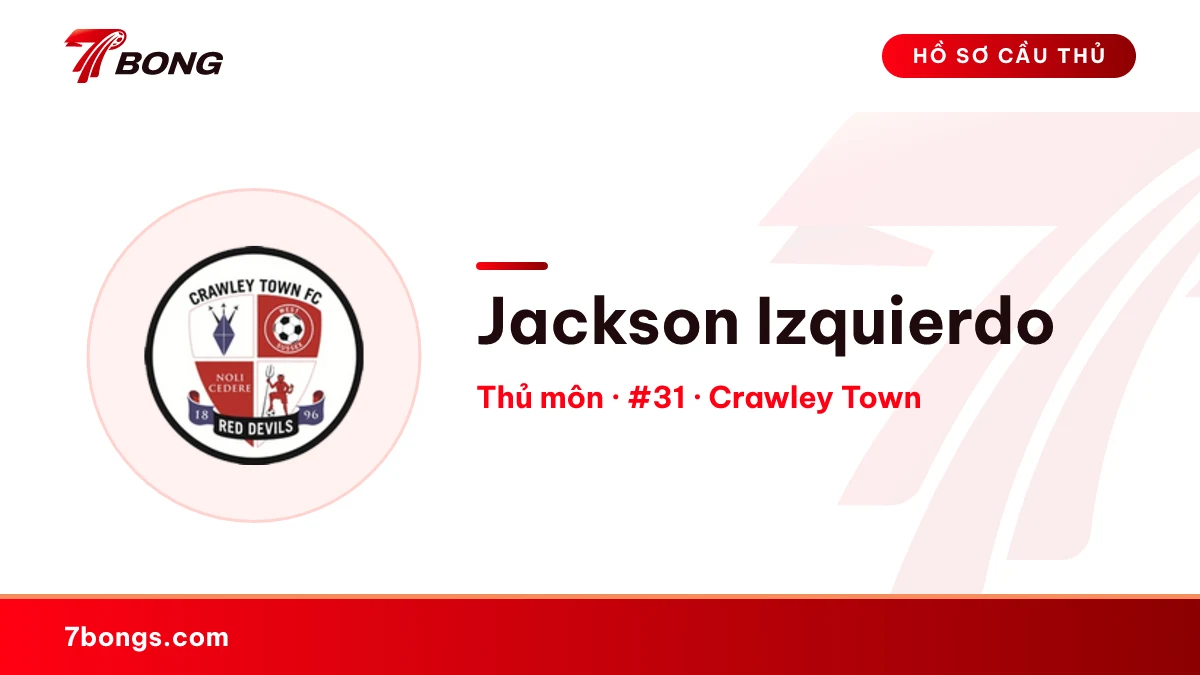 Jackson Izquierdo — Crawley Town