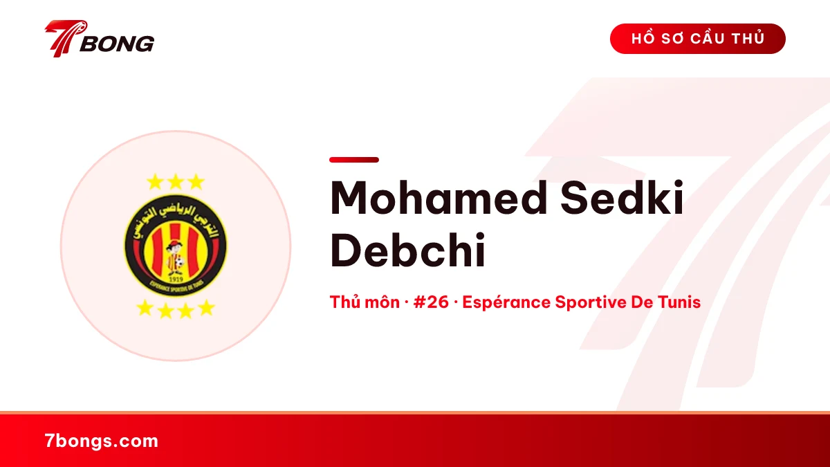 Mohamed Sedki Debchi — Espérance Sportive De Tunis