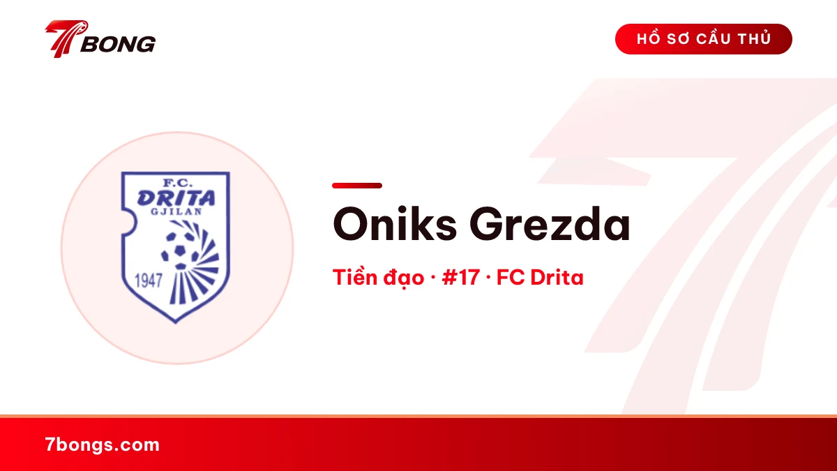 Oniks Grezda — FC Drita