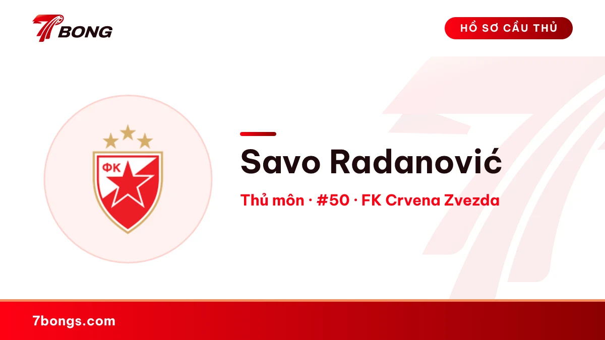 Savo Radanović — FK Crvena Zvezda