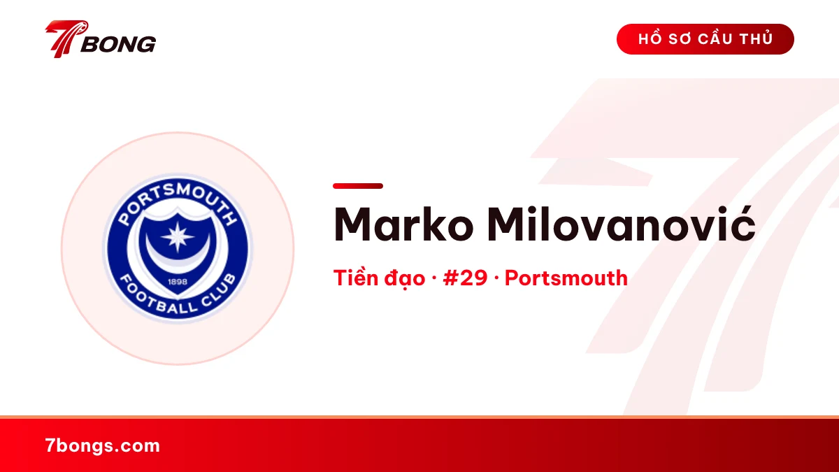 Marko Milovanović — Portsmouth