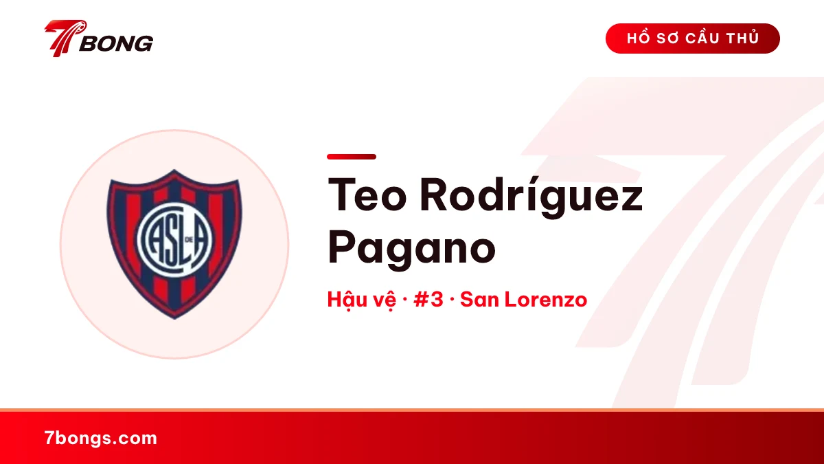 Teo Rodríguez Pagano — San Lorenzo