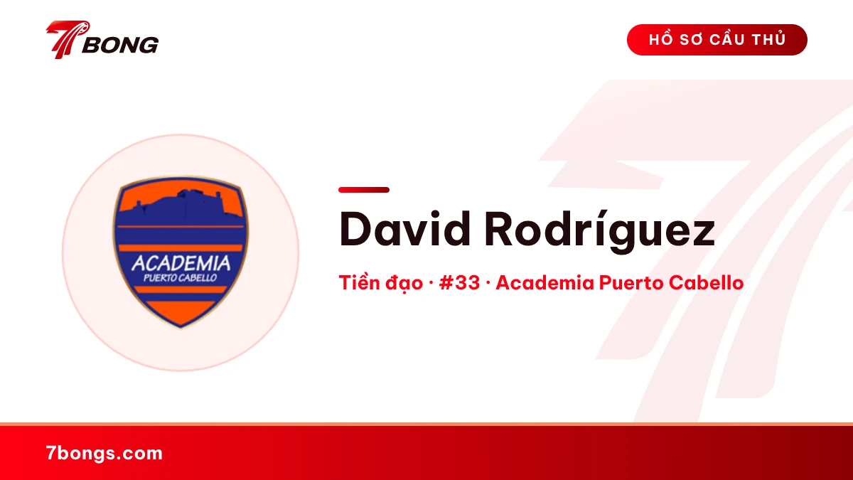 David Rodríguez — Academia Puerto Cabello
