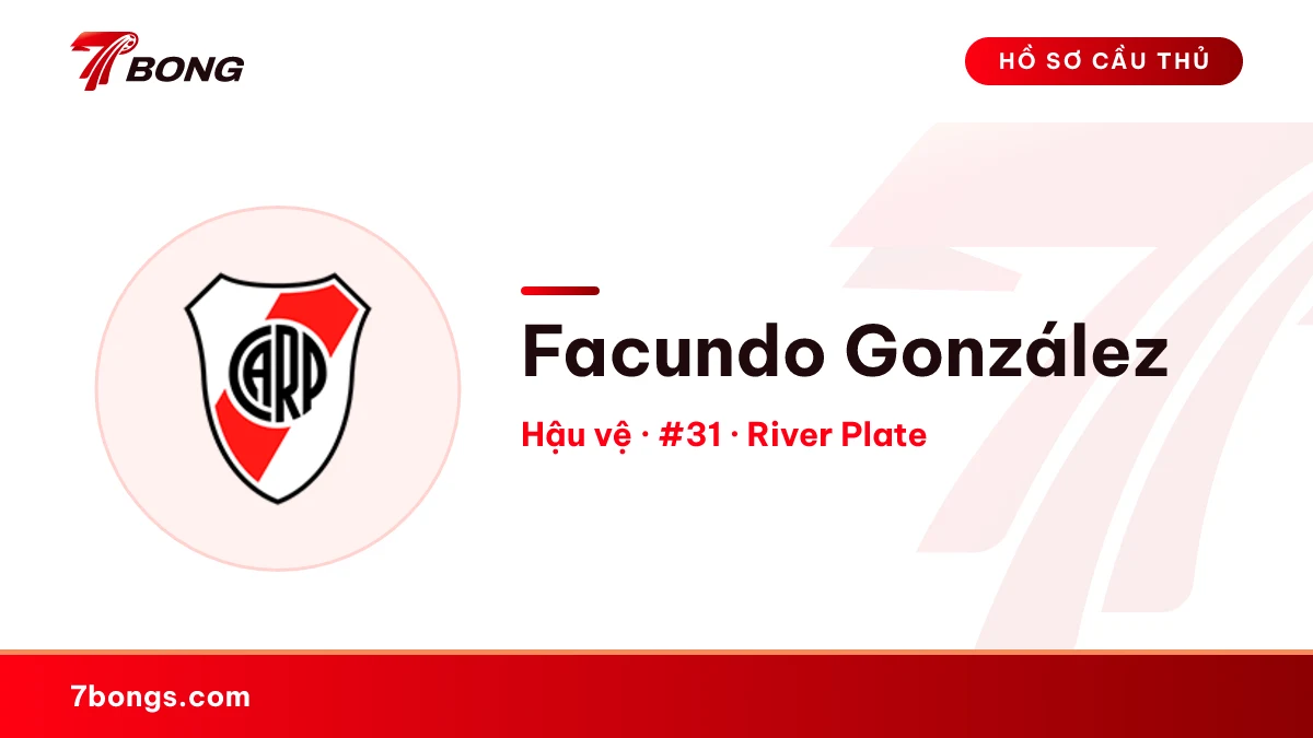 Facundo González — River Plate