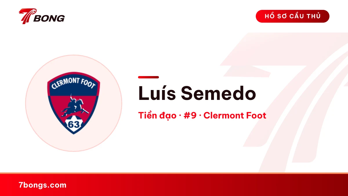 Luís Semedo — Clermont Foot