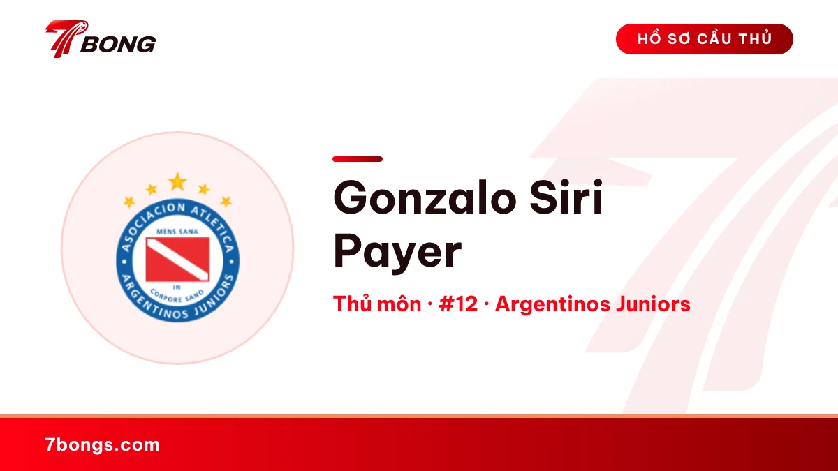 Gonzalo Siri Payer — Argentinos Juniors