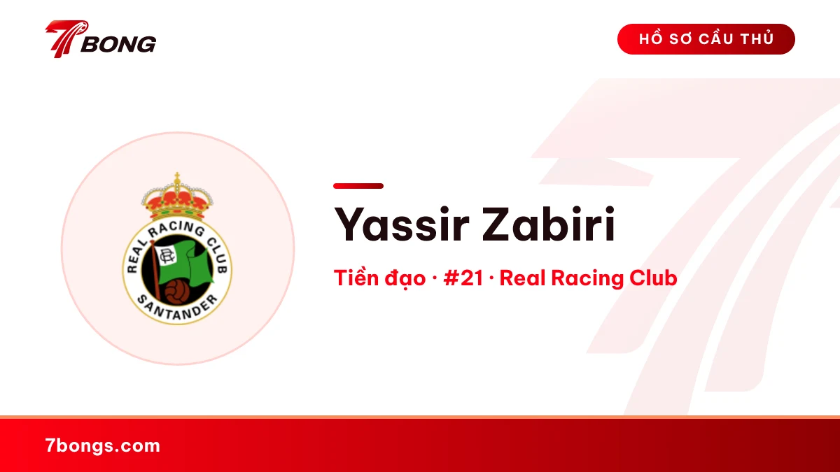 Yassir Zabiri — Real Racing Club