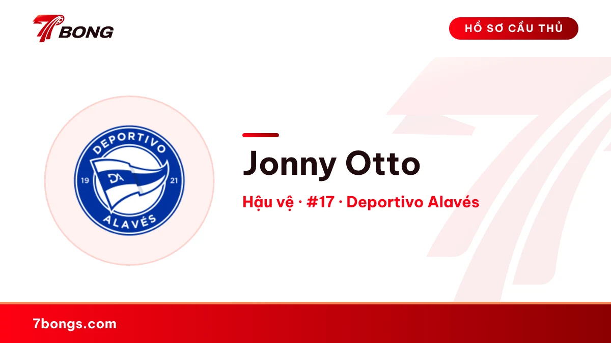 Jonny Otto — Deportivo Alavés