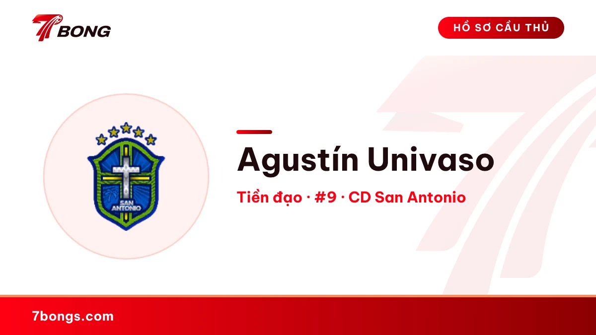 Agustín Univaso — CD San Antonio