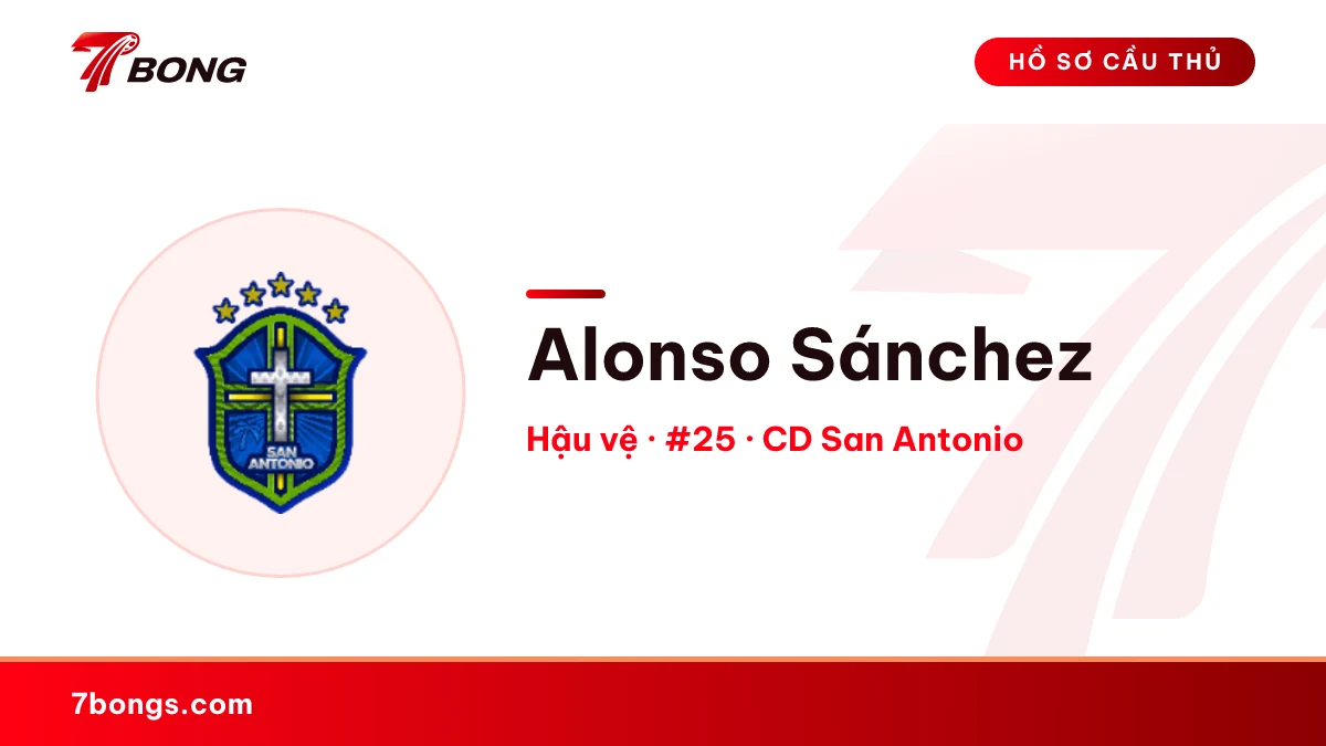 Alonso Sánchez — CD San Antonio