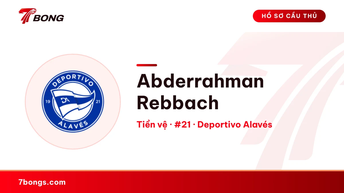 Abderrahman Rebbach — Deportivo Alavés