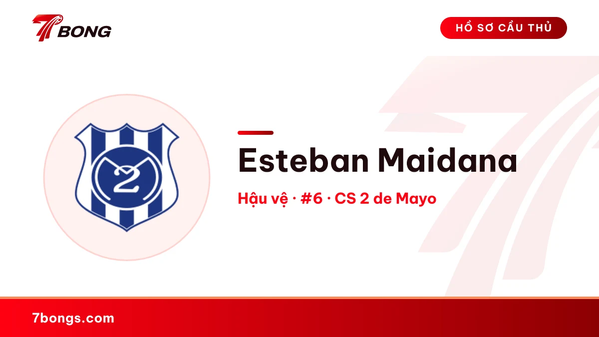 Esteban Maidana — CS 2 de Mayo