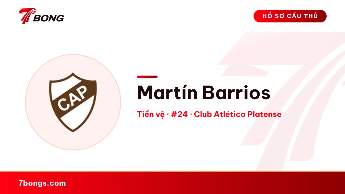 Martín Barrios — Club Atlético Platense