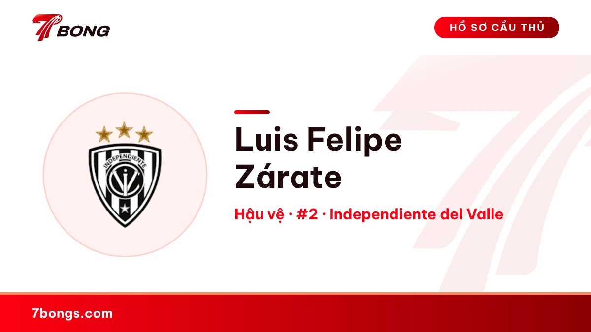 Luis Felipe Zárate — Independiente del Valle