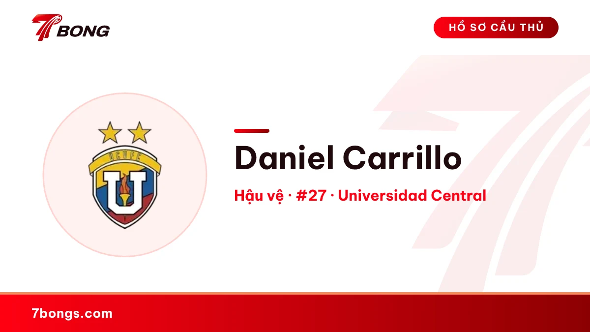 Daniel Carrillo — Universidad Central