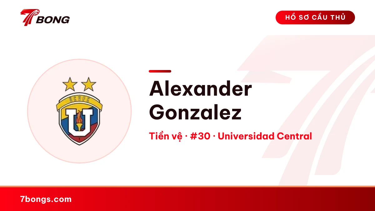 Alexander Gonzalez — Universidad Central