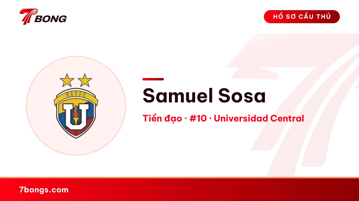 Samuel Sosa — Universidad Central