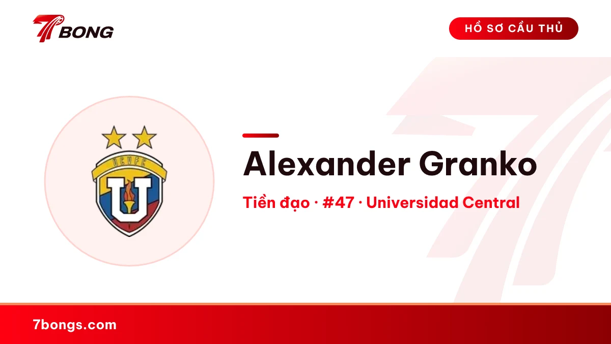 Alexander Granko — Universidad Central