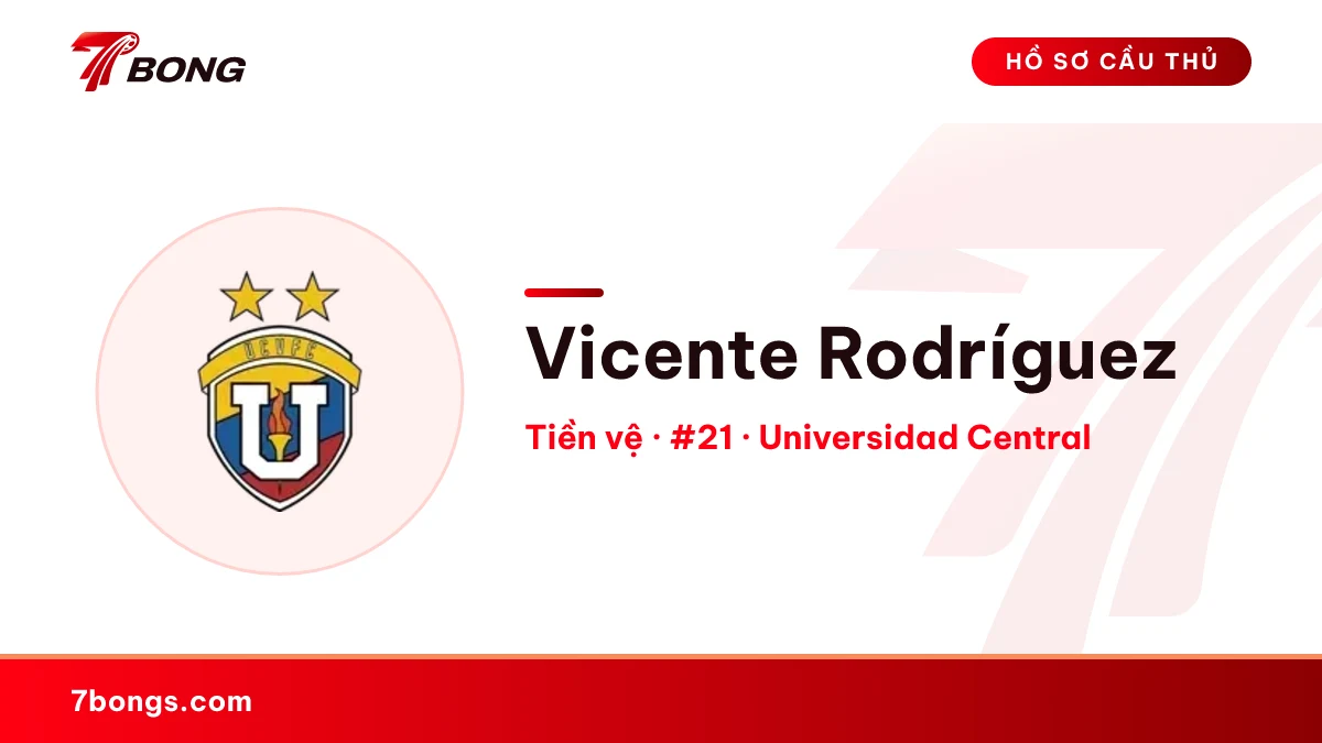 Vicente Rodríguez — Universidad Central