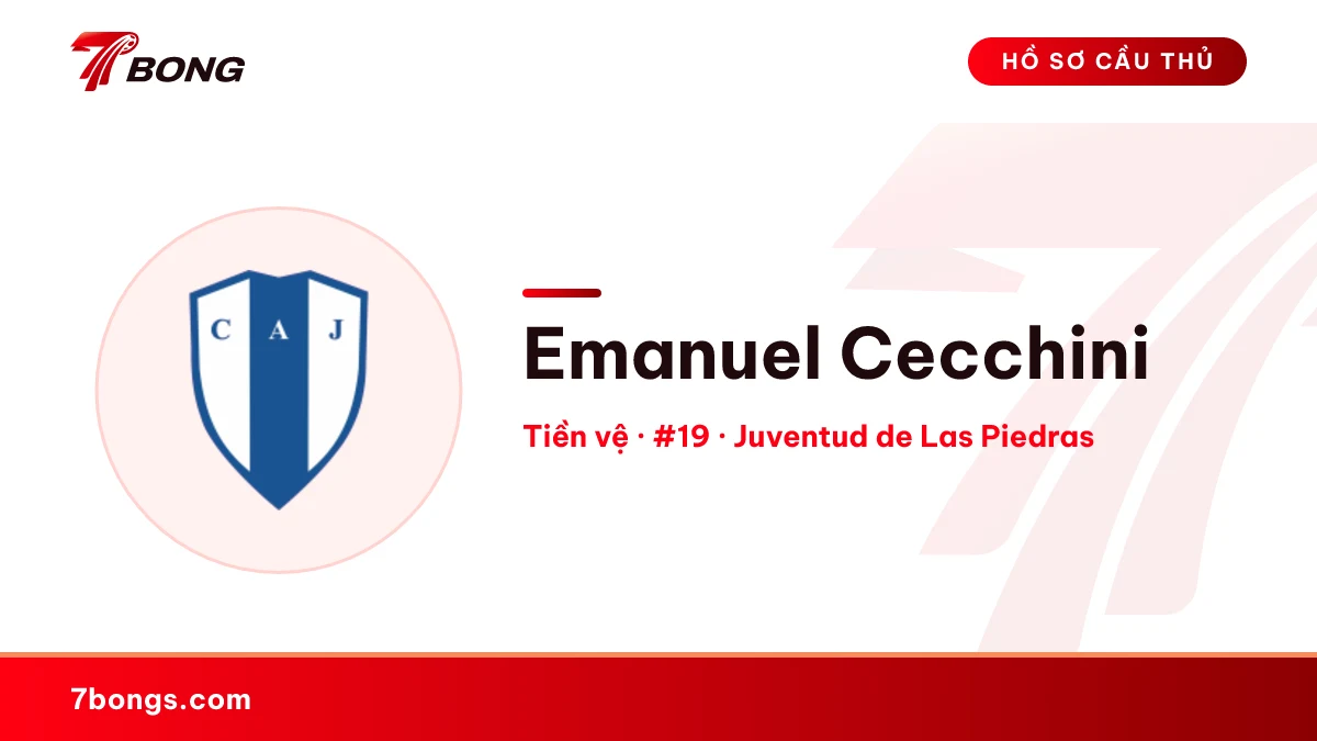 Emanuel Cecchini — Juventud de Las Piedras